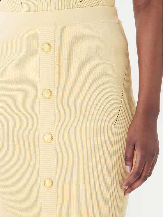 Marciano Guess Marciano Guess Φούστα mini G6GD09 Z0628 Κίτρινο Classic Fit