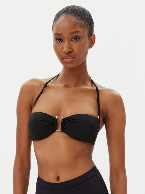Max Mara Beachwear Μπικίνι πάνω μέρος Amelia 2516821199 Μαύρο