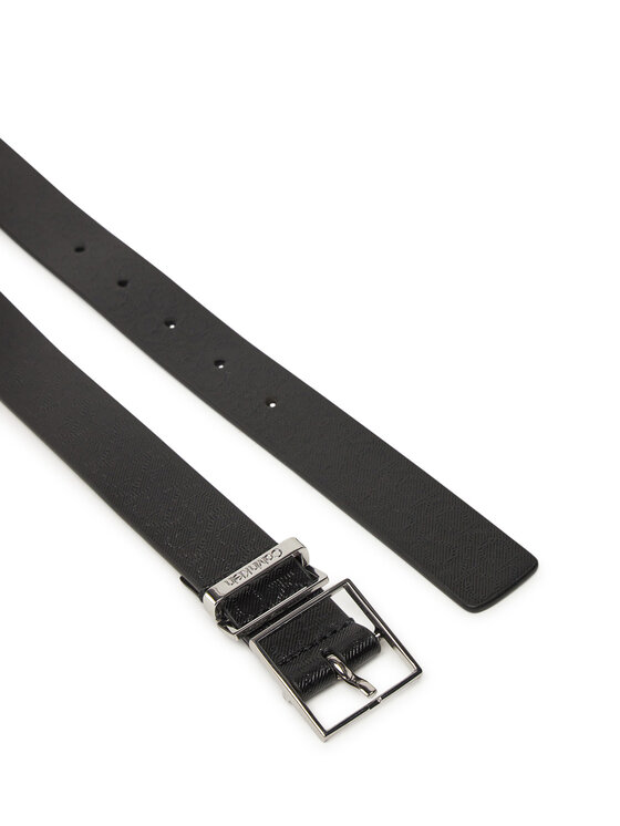 Calvin Klein Calvin Klein Pasek Damski Branded Loop Square Belt 2.5_Mn K60K613244 Czarny
