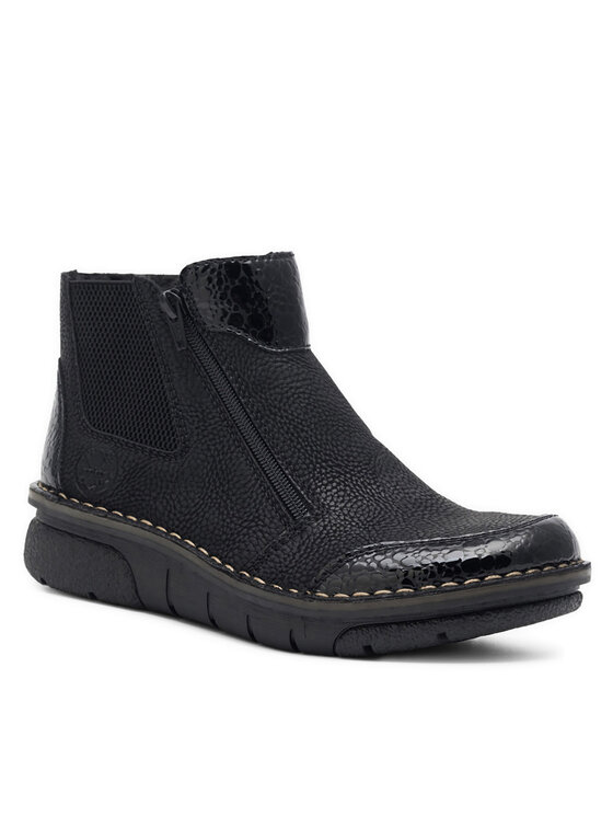 Rieker Rieker Botine 73355-00 Negru