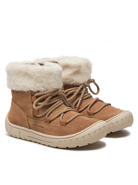 Geox Geox Zimski škornji B Omar Girl Wpf B462LA 00022 C6627 S Rjava