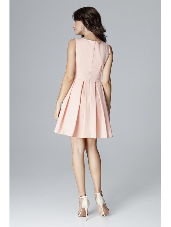 Lenitif Lenitif Vestito L006 Rosa Regular Fit