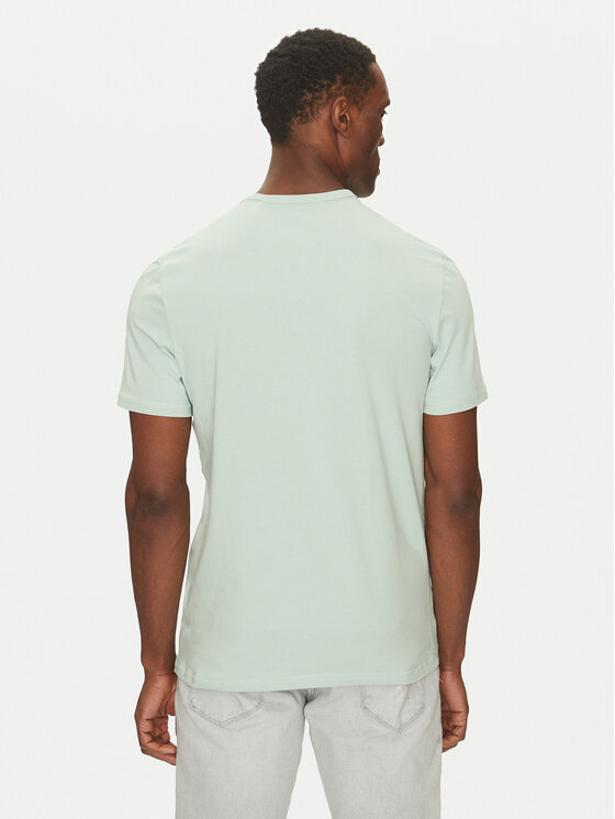 Guess Guess Tricou M5GI19 J1314 Verde Regular Fit