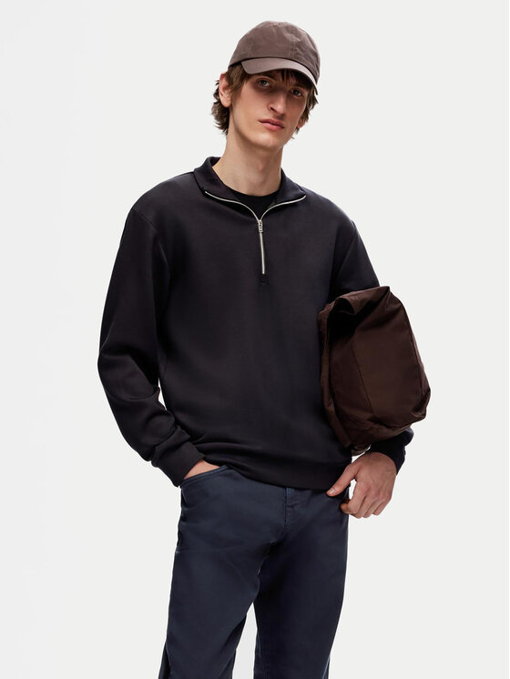 Selected Homme Selected Homme Pulóver 16094477 Fekete Regular Fit
