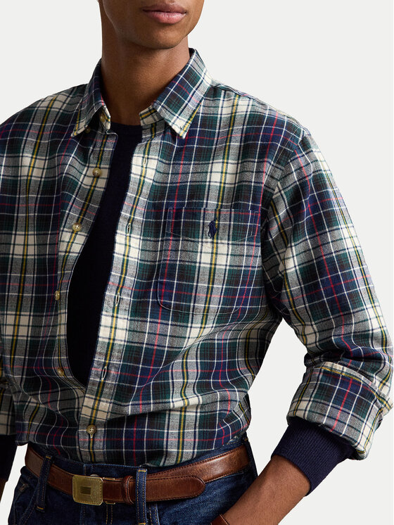 Polo Ralph Lauren Polo Ralph Lauren Košulja 710B30242002 Tamnoplava Custom Fit