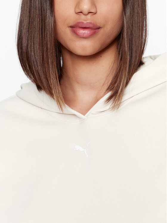 Puma Puma Суитшърт от техническо трико Puma Strong Power 523876 Екрю Regular Fit