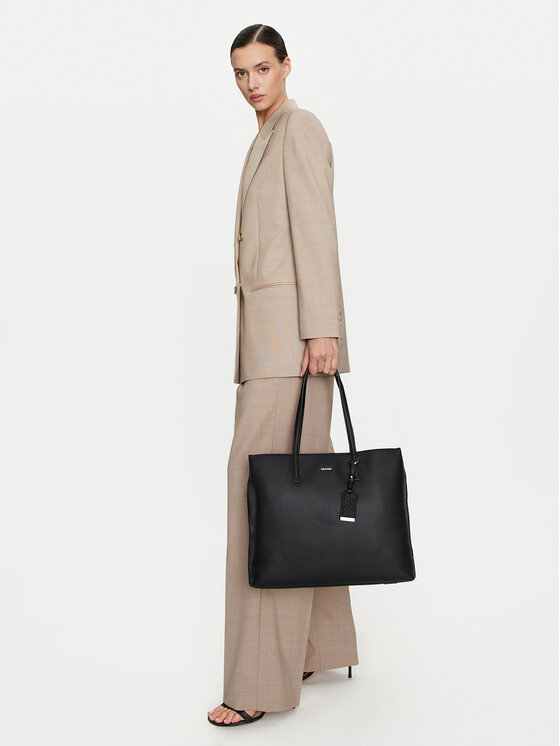 Calvin Klein Calvin Klein Rankinė Ck Must Medium Shopper_Jcq K60K612347 Juoda