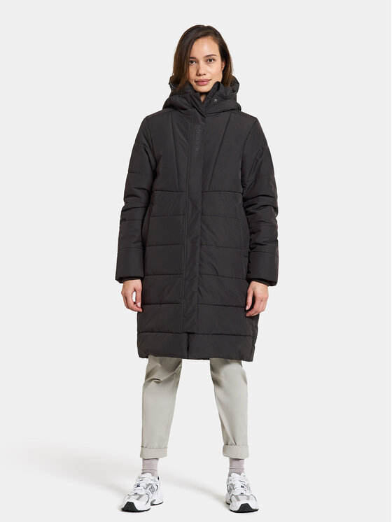 Didriksons Didriksons Hanorac Moira Wns Parka 504944 Negru Regular Fit