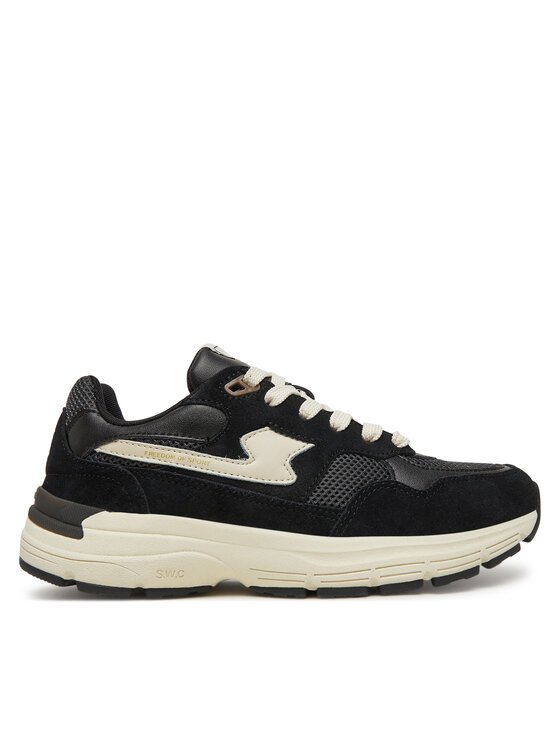 S.W.C Stepney Workers Club Sneakersy Amiel S-Strike YP01115 Čierna
