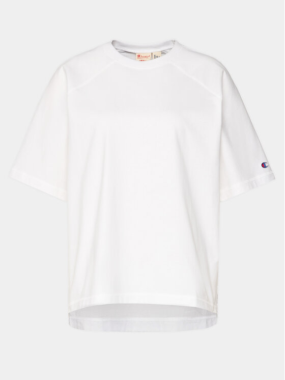 Champion Champion T-shirt 117351 Bijela Relaxed Fit