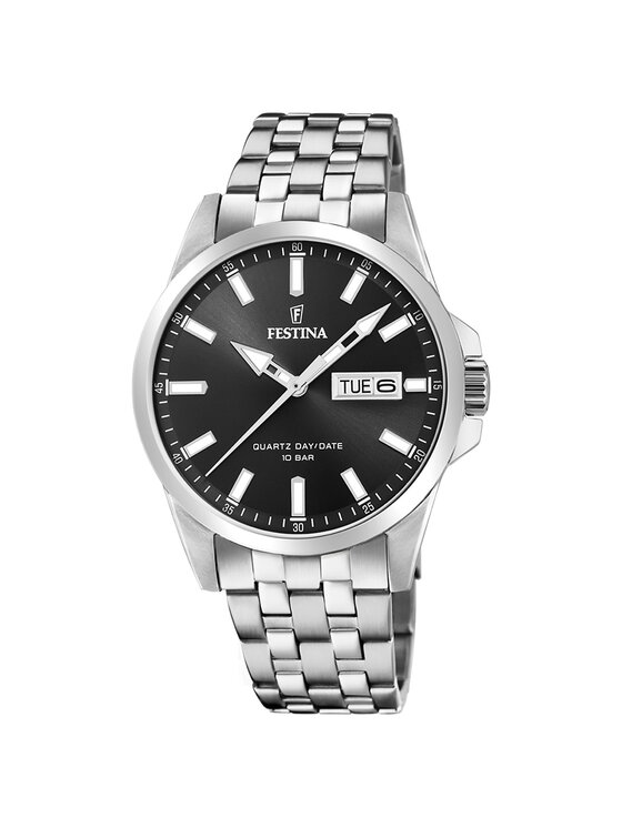Festina Festina Zegarek F20357-4 Srebrny
