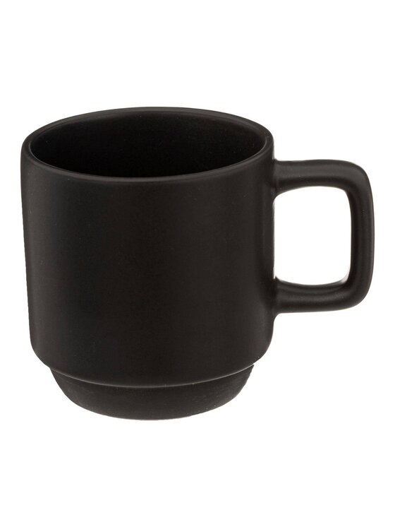 MIAhome MIAhome Kubek 4 szt. ceramiczny MAGU I Czarny