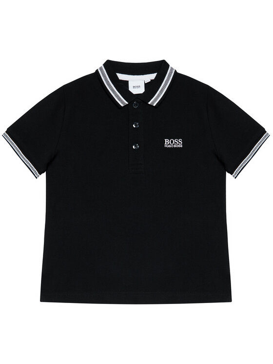 Polo J25P12 D Nero Regular Fit