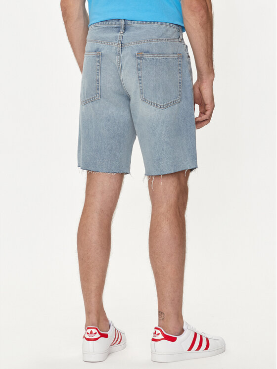 Gap Gap Jeans kratke hlače 602501-00 Modra Straight Fit