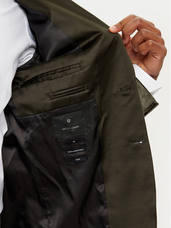 Jack&Jones Jack&Jones Костюм Velvet 12271528 Зелен Slim Fit