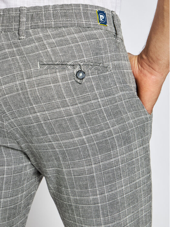 Pierre Cardin Pierre Cardin Chino kalhoty 3520/000/4911 Šedá Regular Fit