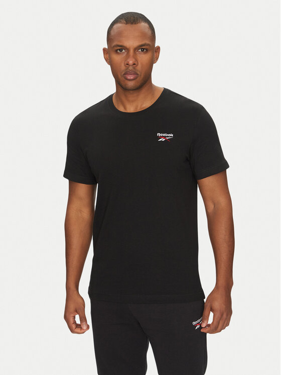 Reebok Tričko 100221874 Čierna Regular Fit