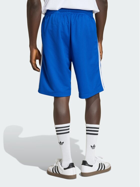 adidas adidas Szorty materiałowe 161551 Błękitny Loose Fit