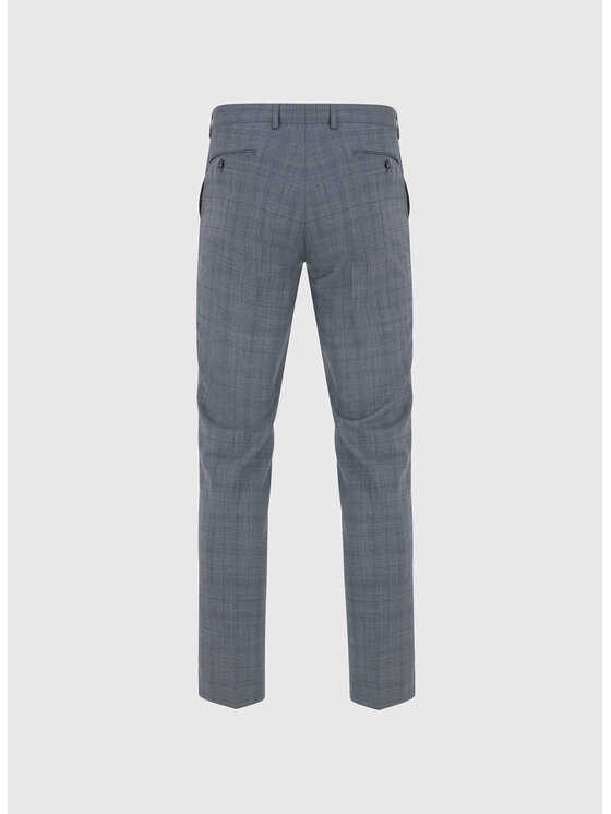 Pako Lorente Pako Lorente Spodnie garniturowe P26WF-6G-003 Szary Slim Fit