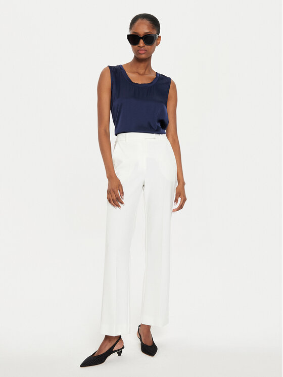 ViCOLO ViCOLO Blúz TB0038 Sötétkék Regular Fit