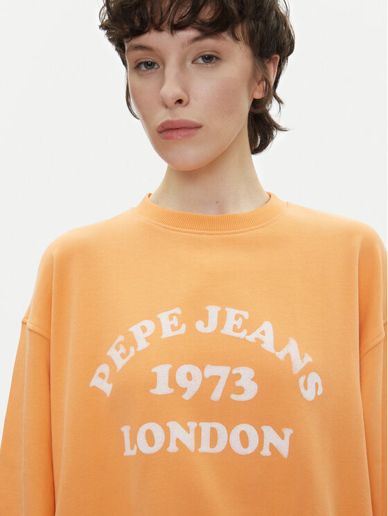Pepe Jeans Pepe Jeans Μπλούζα Venus PL581487 Πορτοκαλί Loose Fit