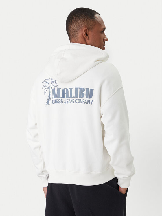 Guess Jeans Guess Jeans Pluus M6GQB6 KCPR1 Valge Boxy Fit