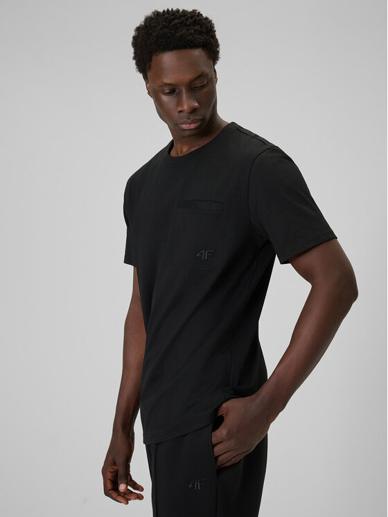 4F 4F T-shirt SPORT STORIES 25/26 Nero Regular Fit