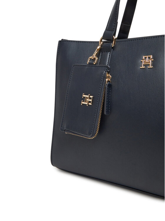 Tommy Hilfiger Tommy Hilfiger Τσάντα Joy Satchel AW0AW16814 Σκούρο μπλε