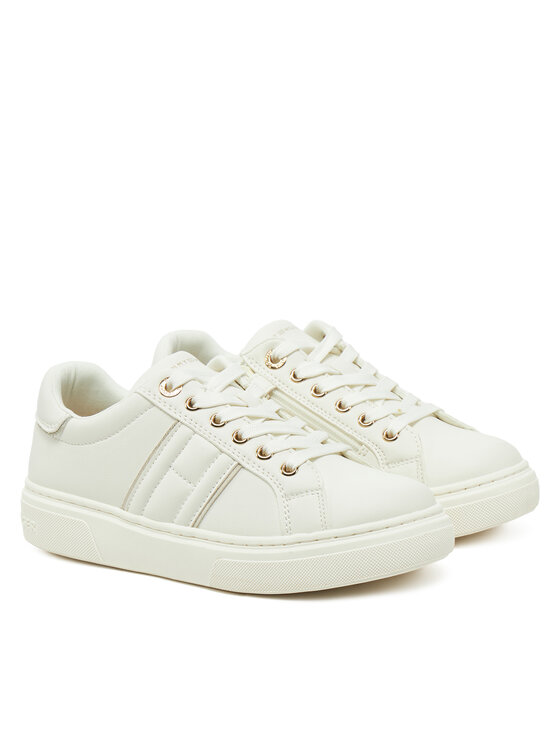Tommy Hilfiger Tommy Hilfiger Snīkeri Low Cut Lace-Up Sneaker T3A9-33745-1439 S Balts