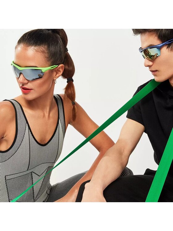 Hawkers Hawkers Okulary przeciwsłoneczne LIME CHROME TRAINING Zielony