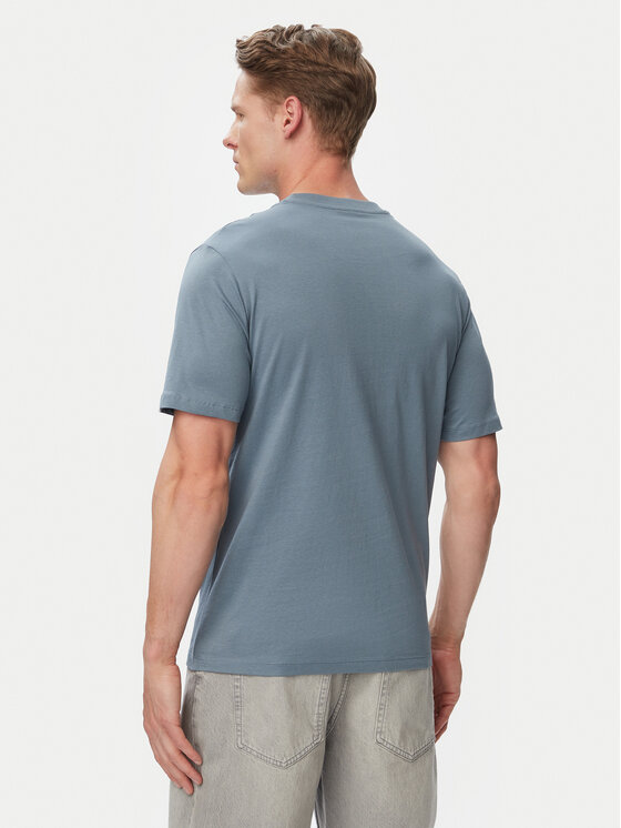 Jack & Jones Jack & Jones Marškinėliai Indiana Tee 12288112 Tamsiai mėlyna Regular Fit