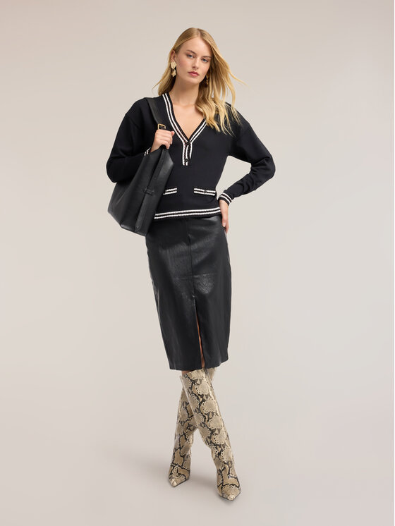 Motivi Motivi Maglione M358W004063N0S1 Nero Regular Fit