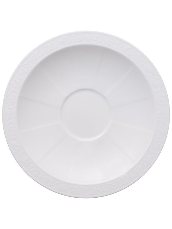 Villeroy & Boch Villeroy & Boch Spodek do filiżanki White Pearl Villeroy & Boch Biały