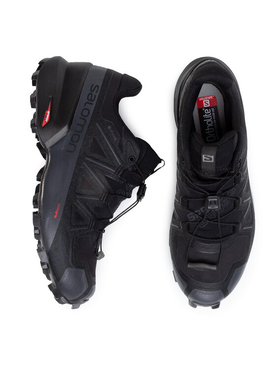 Salomon Salomon Маратонки за бягане Speedcross 5 Gtx W GORE-TEX 407954 25 V0 Черен