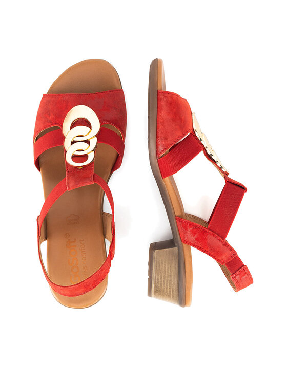 Go Soft Go Soft Sandalen WI23-BETTY-09 Rot