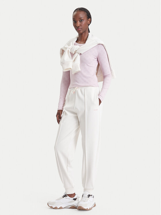 Guess Guess Bluza V6BP15 K7234 Roza Slim Fit