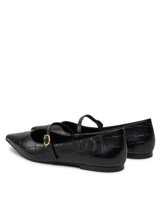 TWINSET TWINSET Μπαλαρίνες 242TGT212 Μαύρο