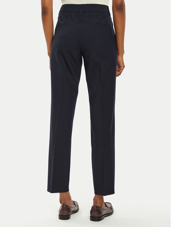Marella Marella Chinosy Verres 2423136281 Granatowy Slim Fit