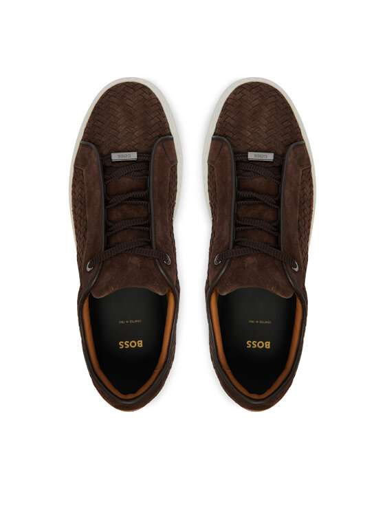 BOSS BOSS Sneakersy Gary 50560680 Hnědá