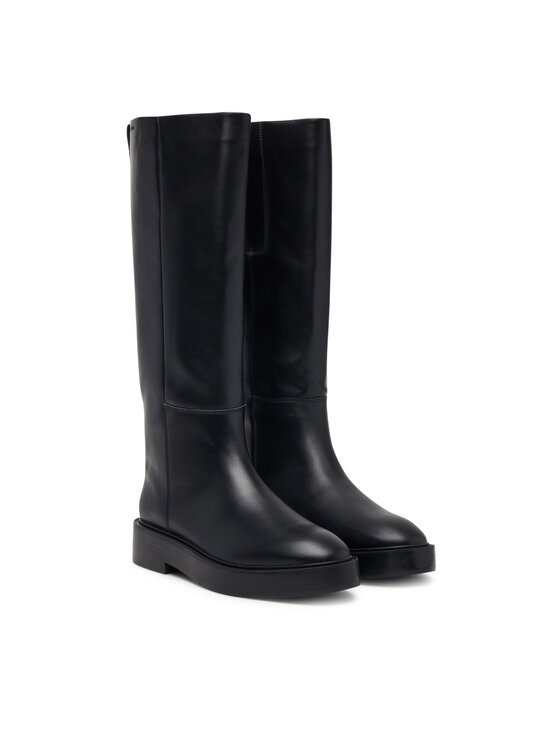 Calvin Klein Calvin Klein Stiefel Conc Welt High Boot Lth HW0HW03213 Schwarz