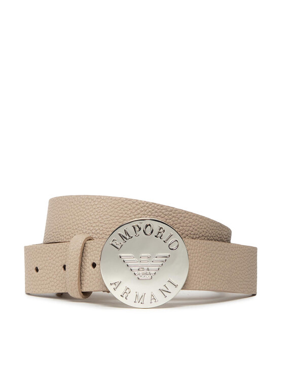 Emporio Armani Ceinture femme Y3I153 YFW9A 80035 Beige Modivo
