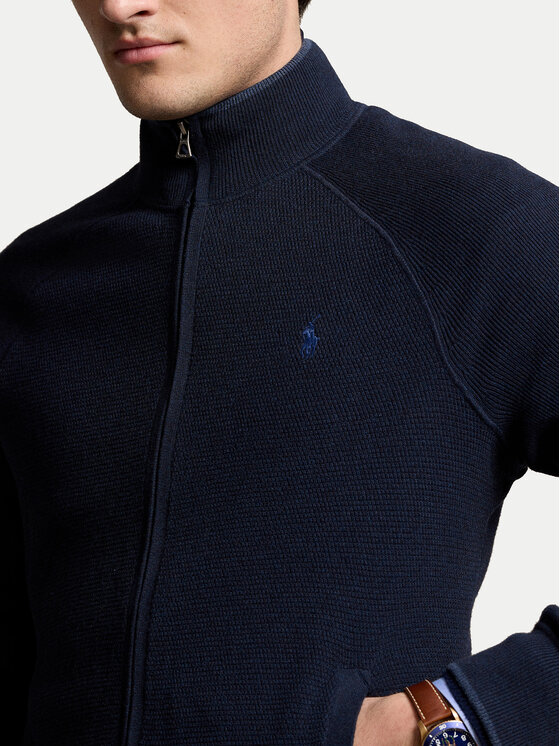 Polo Ralph Lauren Polo Ralph Lauren Kardiganas 710941093001 Tamsiai mėlyna Regular Fit