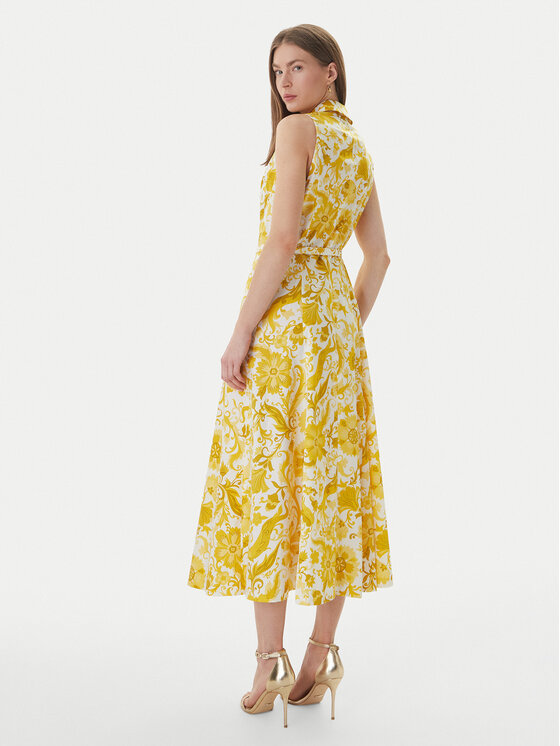 Luisa Spagnoli Luisa Spagnoli Vestito estivo Piagge 542930 Giallo Regular Fit