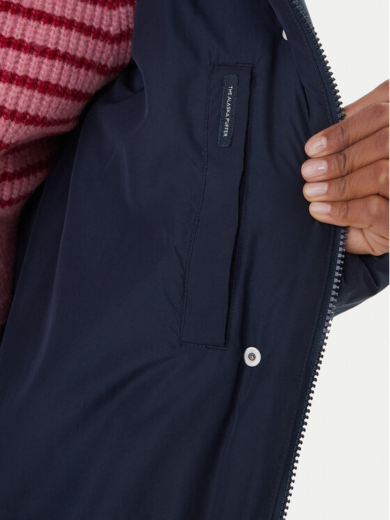 Tommy Jeans Tommy Jeans Vatovaná bunda Alaska DW0DW21977 Tmavomodrá Regular Fit