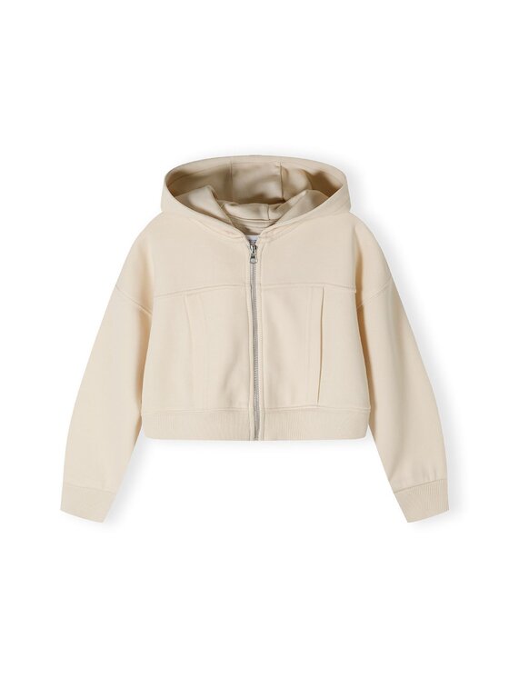 MINOTI MINOTI Bluza 22fleece61 Beżowy Regular Fit