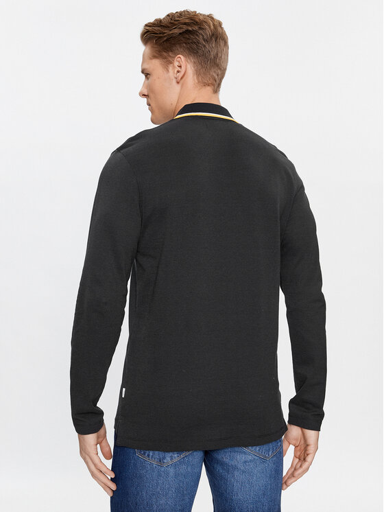 Jack & Jones Jack & Jones Polo 12174038 Czarny Regular Fit