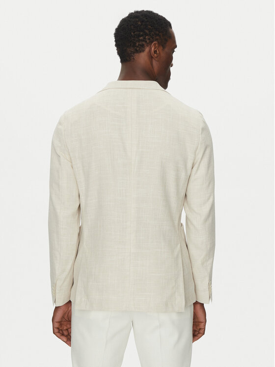 BOSS BOSS Сако C-Hanry-252 50540742 Екрю Slim Fit