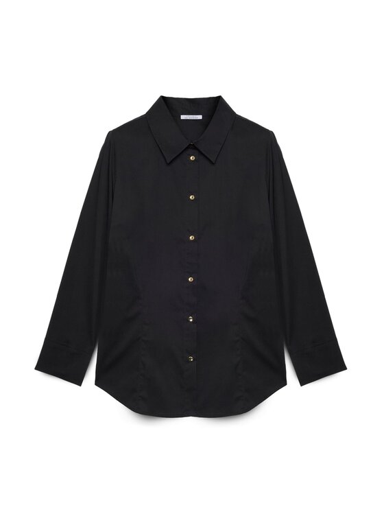 Fiorella Rubino Fiorella Rubino Camicia 5358T001357N033 Nero A-Line Fit