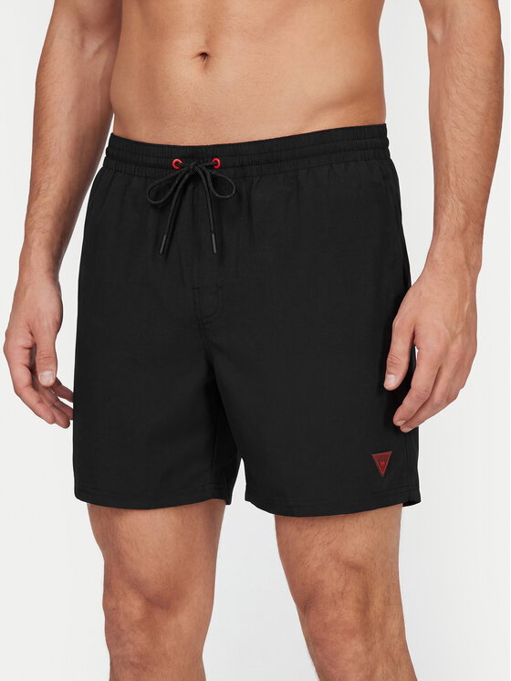 Guess Guess Úszónadrág F6GT24 WG282 MEDIUM Fekete Regular Fit