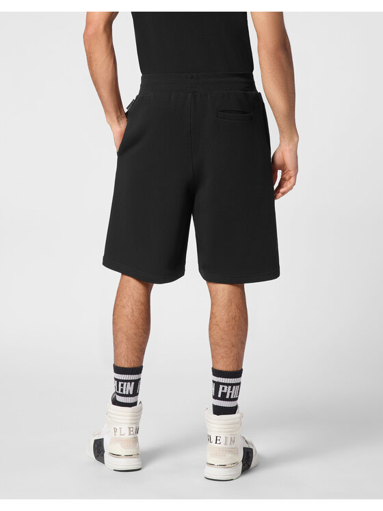 PHILIPP PLEIN PHILIPP PLEIN Szorty 20405 Czarny Jogger Fit